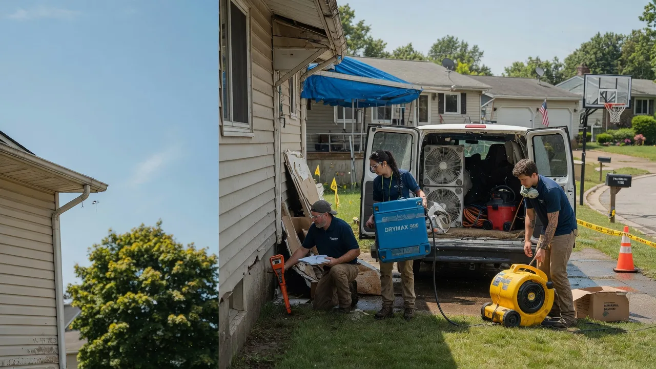 Ceiling Leak Cleanup in Lewiston, NY near me